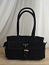 Замшевая сумка Prada 30x16 см