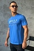 Мужская футболка Zilli синего цвета