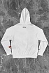 Белое оверсайз худи Heron Preston Periodic