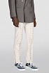 Мужские кожаные кроссовки Gucci - Grey / Blue