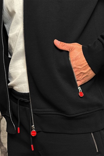 Спортивный костюм Kiton чёрного цвета   