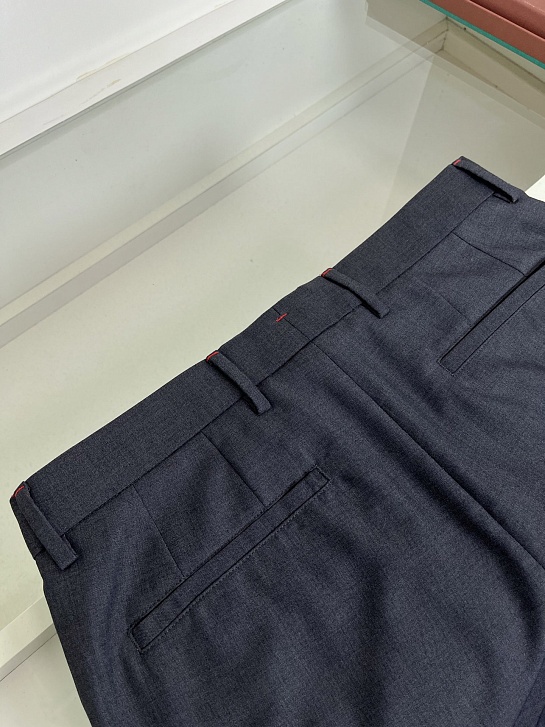 Мужские серые брюки Kiton premium