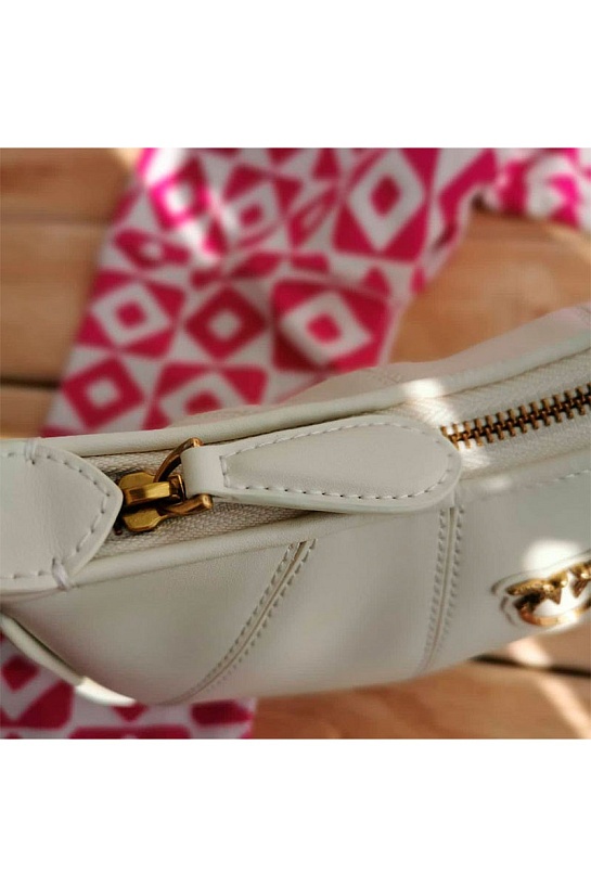 Кожаная сумка Mini Love Half Moon 25x17 см (3 расцветки)