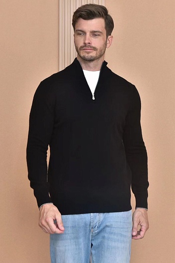 Кашемировый свитер Brunello Cucinelli Premium - Black   