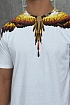 Белая футболка Marcelo Burlon County of Milan Solfolk Wings