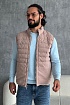 Бежевый двусторонний жилет Loro Piana
