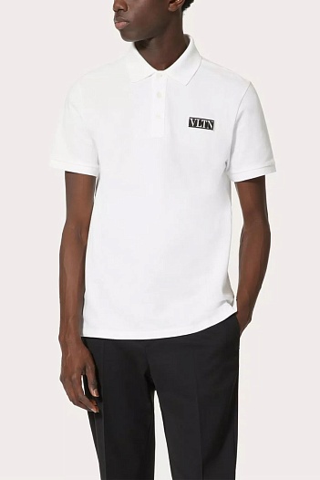 Классическое поло Valentino - White   