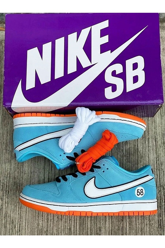 Кроссовки Nike SB Dunk Low Gulf Club 58 "Blue Chill"
