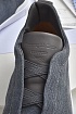 Серые кроссовки Ermenegildo Zegna Triple Stitch Canvas