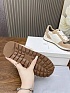 Женские замшевые кроссовки Brunello Cucinelli - Brown