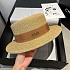 Соломенная шляпа канотье Gucci premium