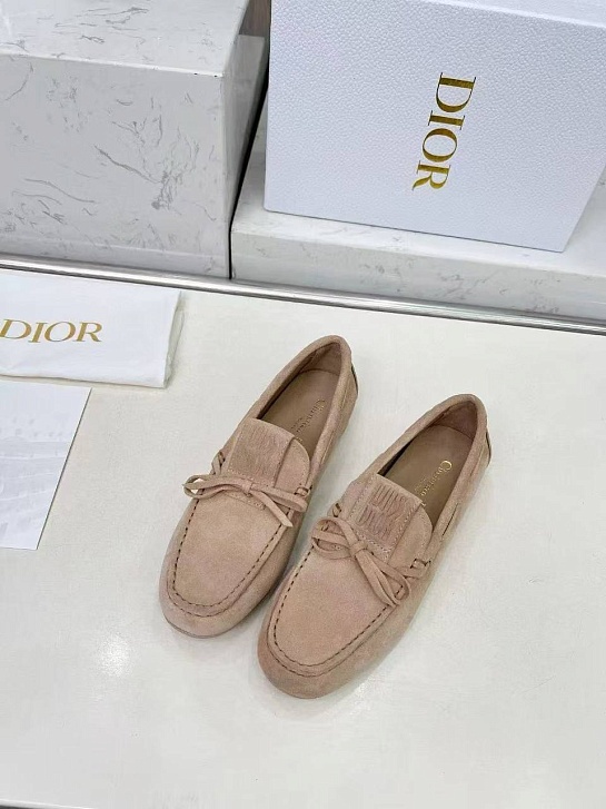 Женские лоферы Dior Miss - Beige