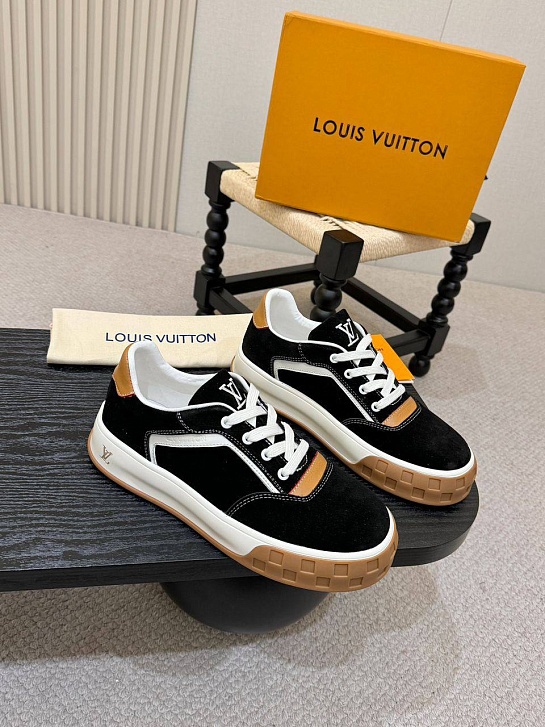 Мужские кроссовки Louis Vuitton Tilted - Black