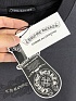 Серая оверсайз футболка Chrome Hearts Premium