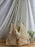 Плетёная сумка шоппер Yves Saint Laurent 37x25 см