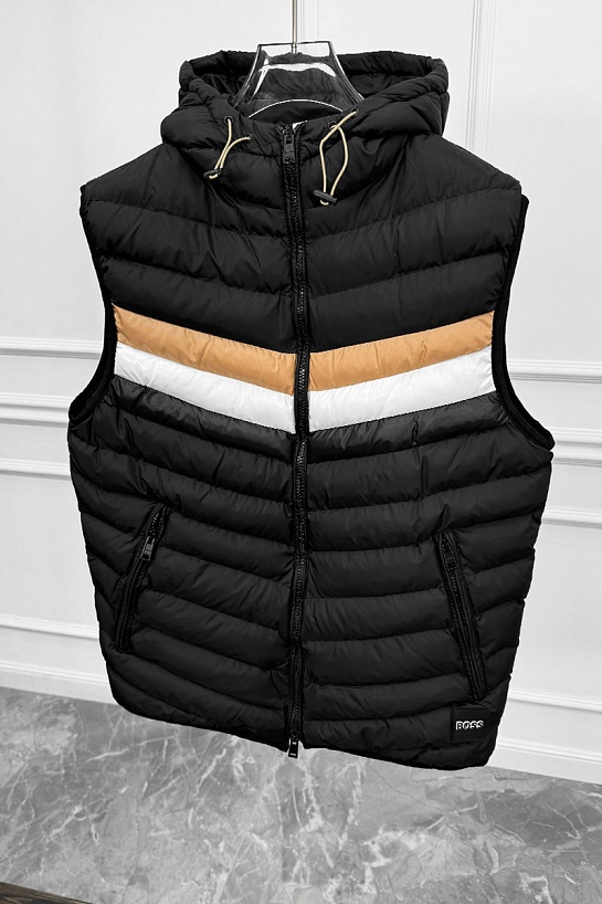Жилет чёрного цвета Hugo Boss Coviltra