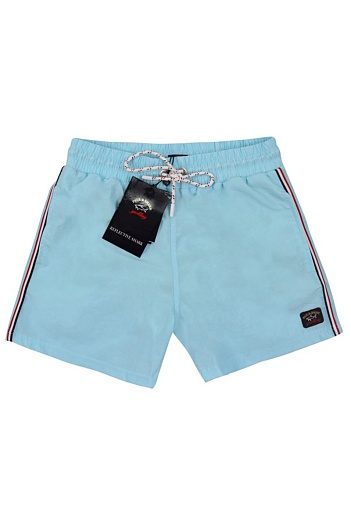 Шорты чёрного цвета Paul & Shark logo-patch   