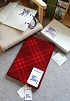 Шарф Burberry Check premium 182x30 см - Red
