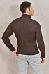 Кашемировый свитер Loro Piana Premium zip-neck - Brown