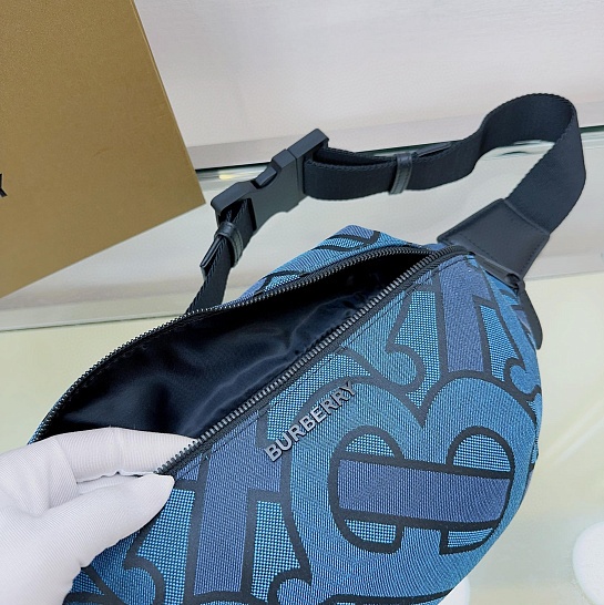 Текстильная сумка на пояс Burberry Sonny Premium 31x7x14 см 