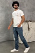 Футболка белого цвета Hugo Boss logo-applique
