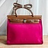 Женская сумка Hermes HerBag 30x25 см - Pink