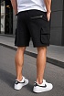 Мужские чёрные шорты Off-White