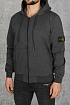Кофта тёмно-серого цвета Stone Island compass-patch