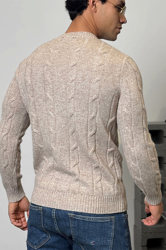 Мужской свитер Loro Piana premium - Light Beige