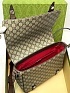 Кожаная сумка-мессенджер Gucci GG Premium 28x20x8 см - Beige