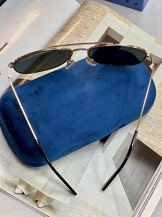 Брендовые солнцезащитные очки авиаторы Gucci