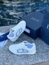 Женские кожаные кроссовки Dior - White