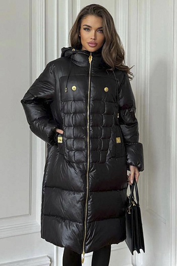 Женский пуховик Schiaparelli Premium - Black   