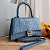 Кожаная сумка Balenciaga Hourglass S 23x14.5 см