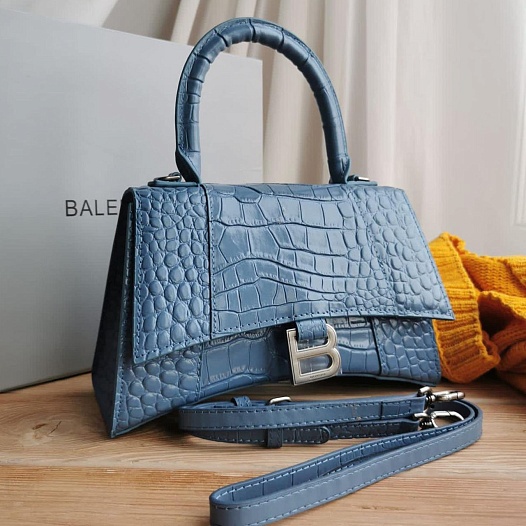 Кожаная сумка Balenciaga Hourglass S 23x14.5 см   