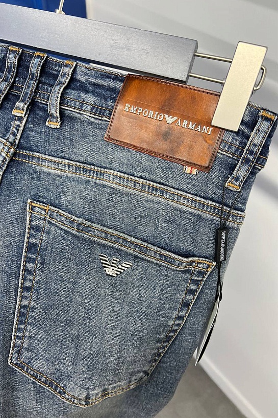 Мужские синие джинсы Emporio Armani