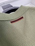Мужское поло Zegna buttonless - Green