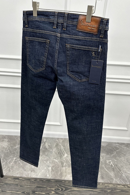 Джинсы тёмно-синего цвета Billionaire regular fit