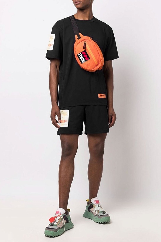 Мужские чёрные шорты Heron Preston