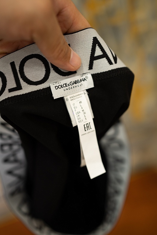 Набор нижнего белья Dolce & Gabbana чёрного цвета