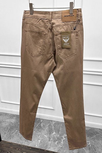 Мужские джинсы Emporio Armani straight - Brown   