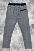 Мужские штаны Trussardi embroidered logo - Grey