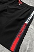 Шорты чёрного цвета Tommy Hilfiger taped logo