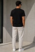 Футболка чёрного цвета Armani Exchange black logo