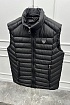 Мужской чёрный жилет Emporio Armani 7