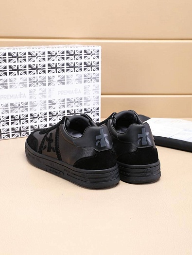 Комбинированные кроссовки Premiata Bonnie - Black   