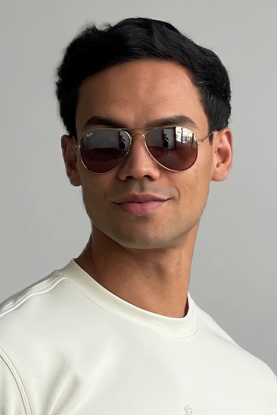 Солнцезащитные очки Ray-Ban Aviator Large Metal