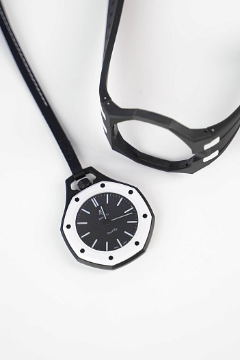 Часы Audemars Piguet x Swatch "Royal Pop" Ocho Negro premium   