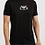 Чёрная футболка Emporio Armani Milano logo-print