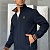 Кофта на молнии Zegna тёмно-синего цвета